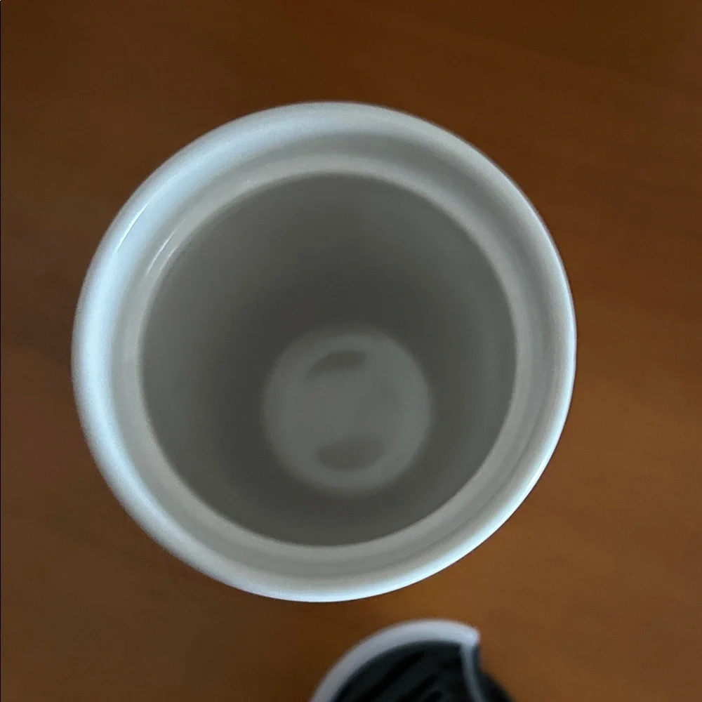 White Mug with Snoopy Design